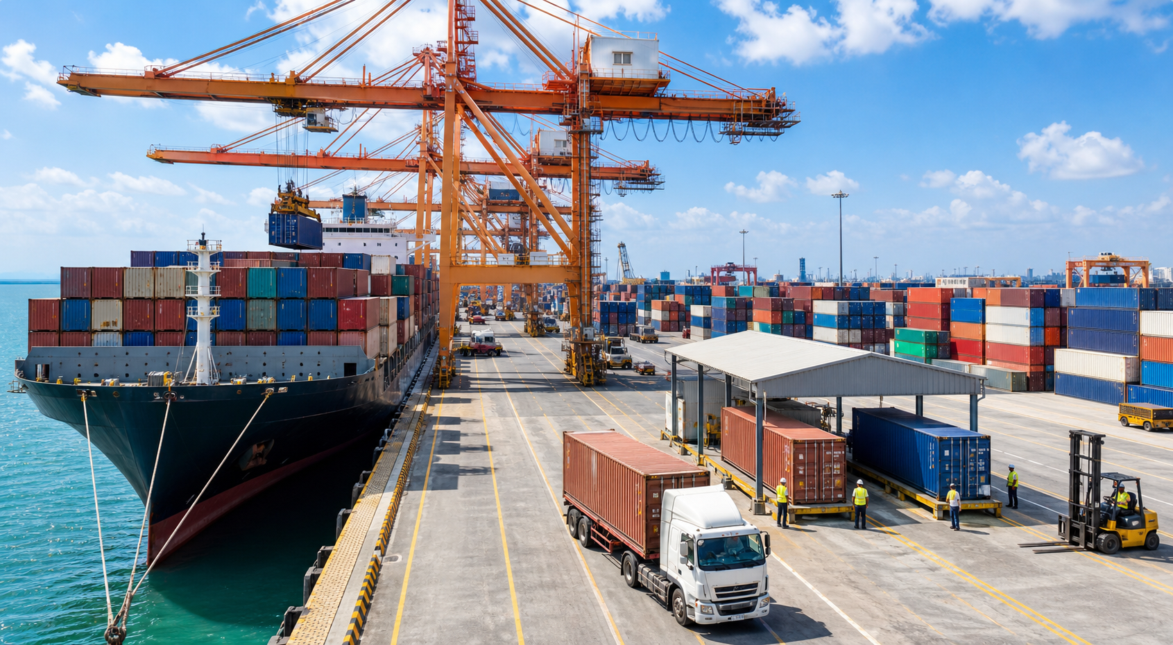 Thủ tục Hải quan hình ảnh dịch vụ logistics